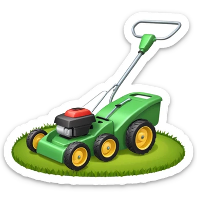 Lawncare emoji sticker