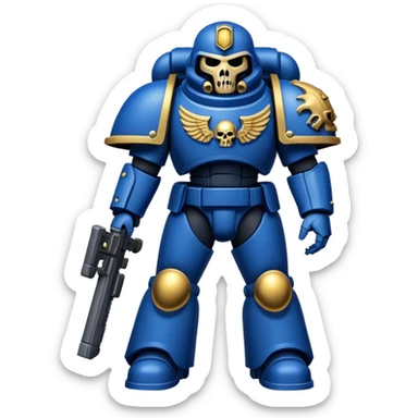 warhammer 40k space marine sticker