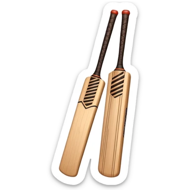 cricket bat emoji sticker