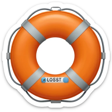 life preserver sticker
