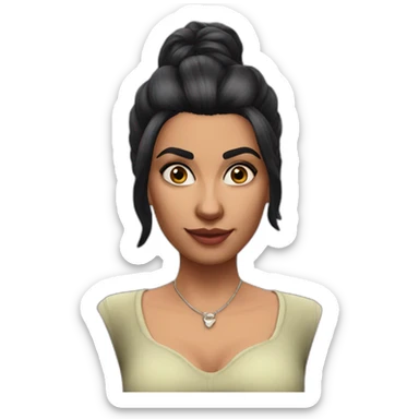 Sonia Ghotic Sims EA Game  sticker