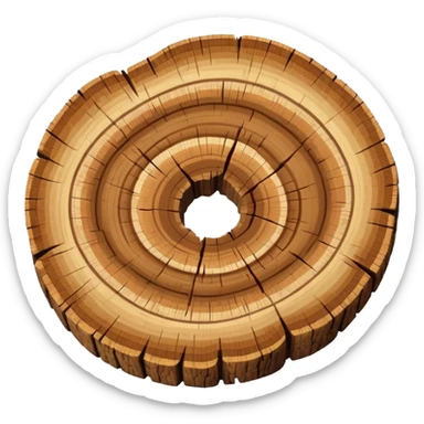 Tree Rings sticker