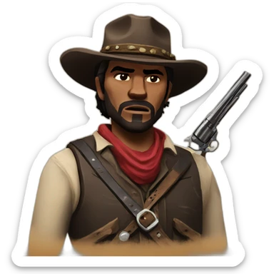 Red Dead Redemption sticker