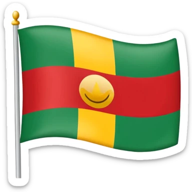 Emoji da bandeira de Pernambuco sticker