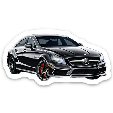 Mercedes cls63 sticker