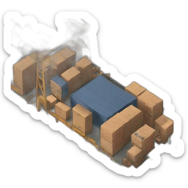 unloading of cargo sticker