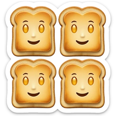 five toast sticker