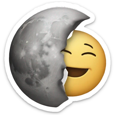 love you to the moon and back  sticker