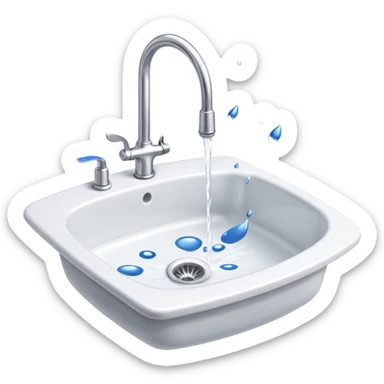 throw the kitchen sink out a windo sticker