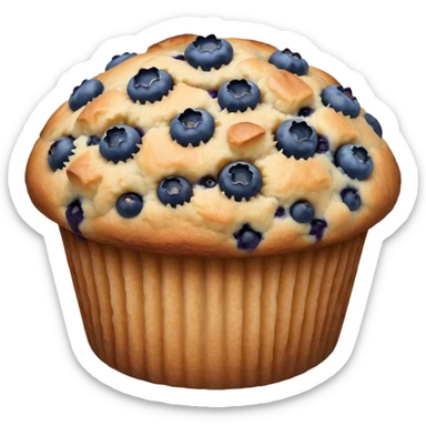 Blueberry Muffin sticker