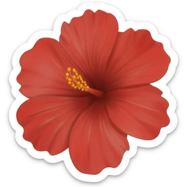 Hibiscus sticker