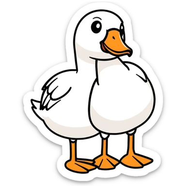 Goose and Maverick   sticker