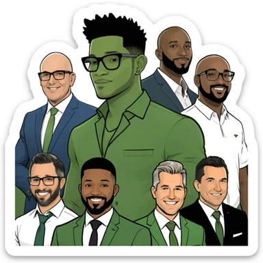 Josh King 'JetSet' Madrid - Iman Gadzhi vs. Alex Hormozi vs. Sebastian Ghiorghiu vs. Andrew Tate. Vs Branden Condy vs Grant Cardone vs Tony Robins vs Luke Belmar vs Daniel G vs Graham Stephan vs Jason Fallen vs Russell Brunson sticker