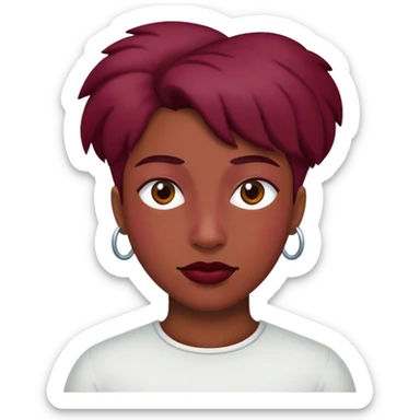 zen Burgundy sticker