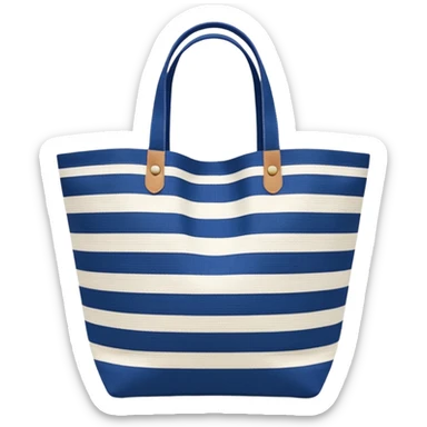 beach tote sticker