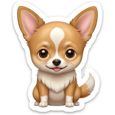 chihuahua dog emoji sticker
