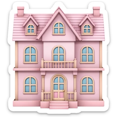 baby pink dollhoise sticker