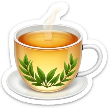 herbal tea sticker