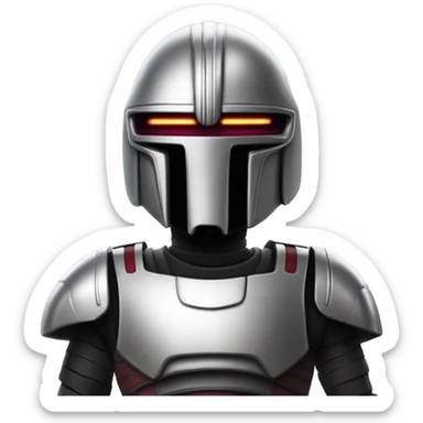 Happy Cylon centurion sticker