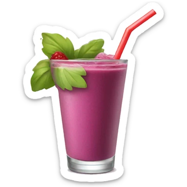 Smoothie sticker