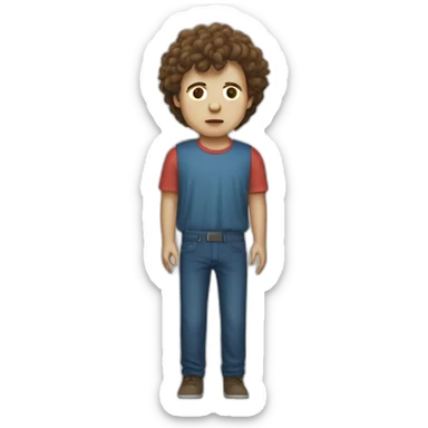 Stranger thing sur toilettes sticker