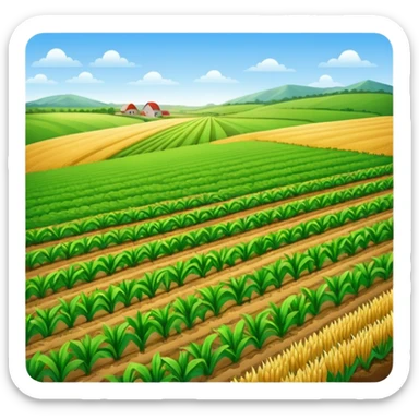 agricultural field sticker