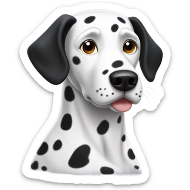 dalmation sticker