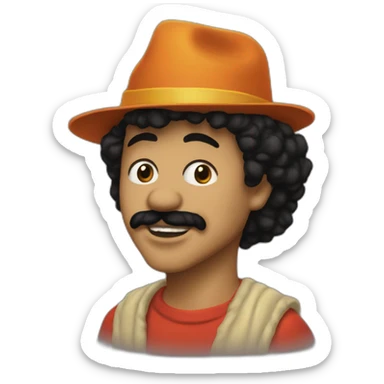 Menace-santana-rappeur-fr-🎃 sticker