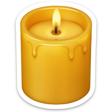 candle sticker