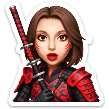 Daring Samurai sticker