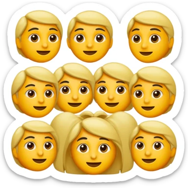 میشه عکس یک نفر را بزارم و بگم پیامی از جانب اون در قالب ایموجی ایموجی تشکیل بشه sticker