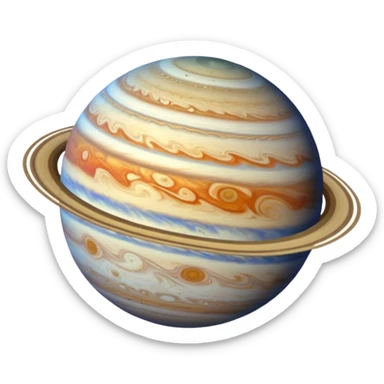 planet jupiter sticker