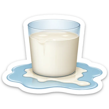 spoiled spilled milk sticker