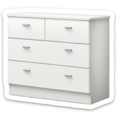 IKEA-white-dresser sticker