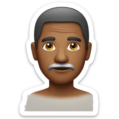 Aboriginal man Saying  sticker