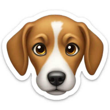 Hund in Hängematte sticker