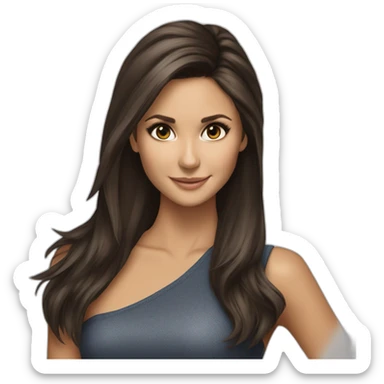 nina dobrev sticker