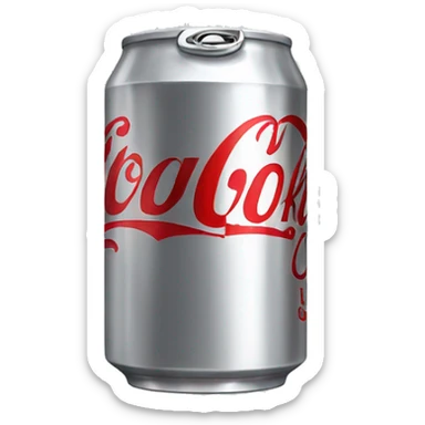 Can of diet coke  sticker