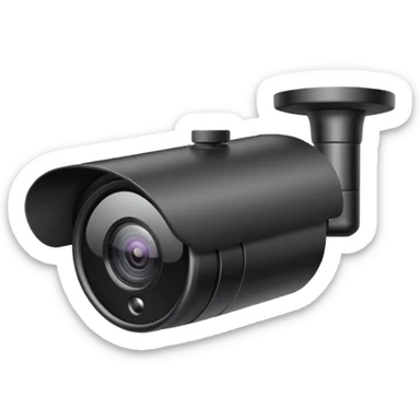 cámara seguridad sticker