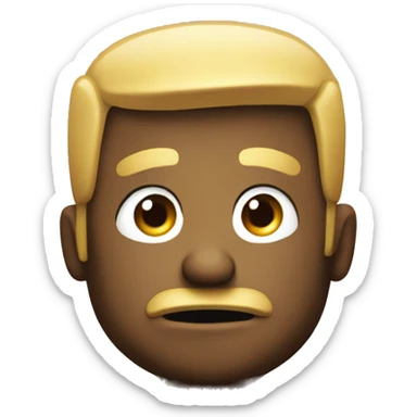 shrugging emoji that is classic/old roblox style sticker