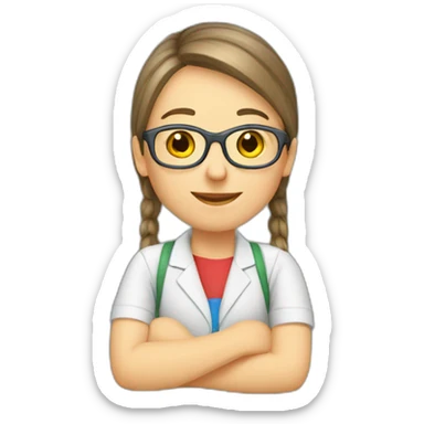 teacher of ukrainian language sticker