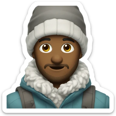 Winter shos  sticker