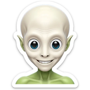 Some character from the cartoon American Dad. sticker