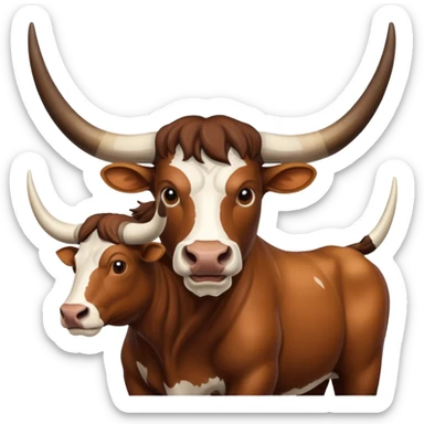 texas longhorn sticker