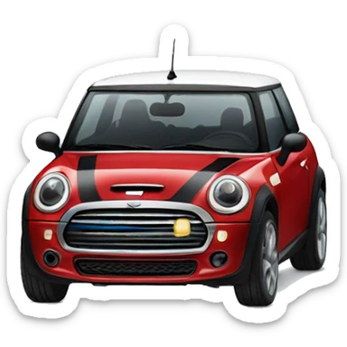Mini Cooper car sticker
