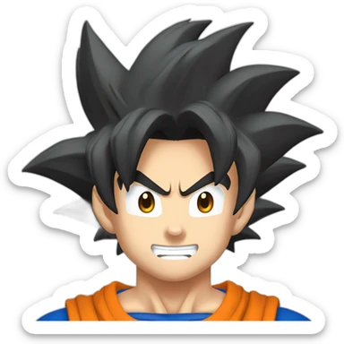Goku-super-saiyan-blue sticker