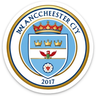 Manchester City badge sticker