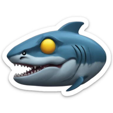 The 90s tv show street sharks  sticker