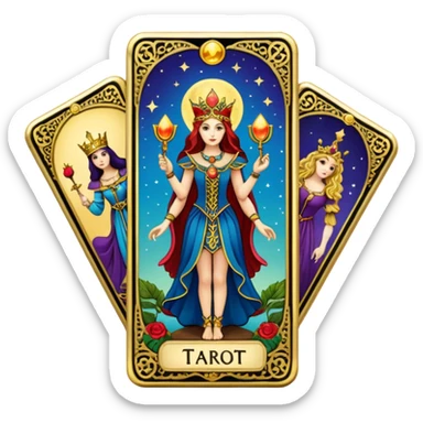 Tarot Cards sticker
