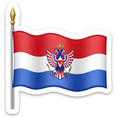 Assyrian flag sticker